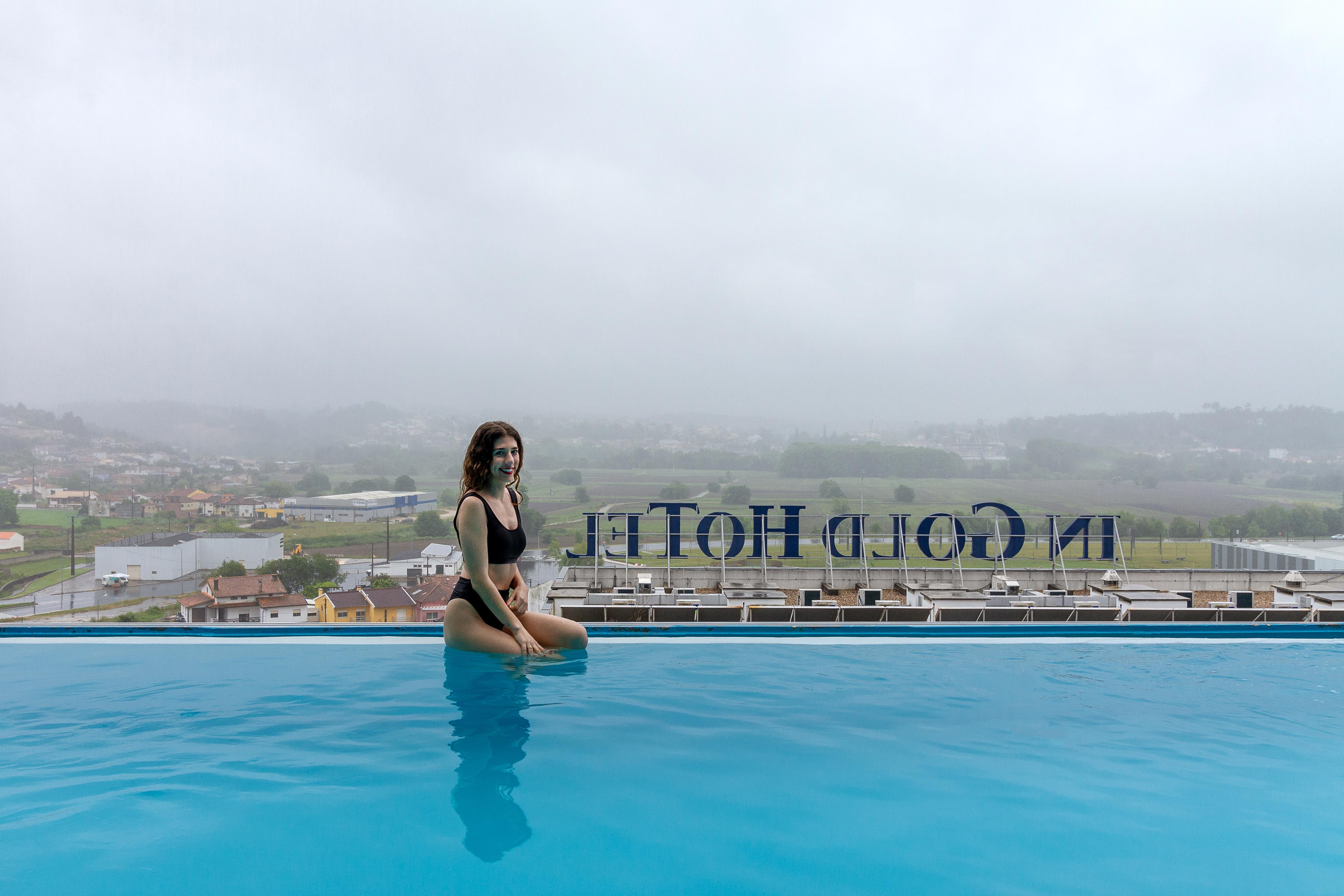 In Gold Hotel & Spa Águeda Exteriör bild